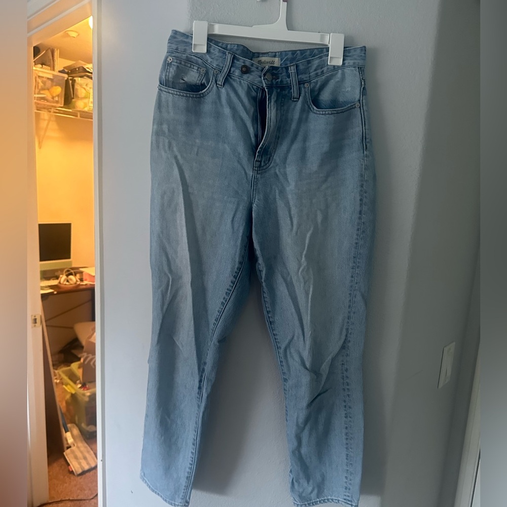 Madewell curvy perfect vintage jeans